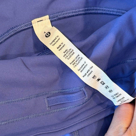 Lululemon Swift Speed High-Rise Tight 28" Wild Indigo Size 4 - Picture 8 of 10